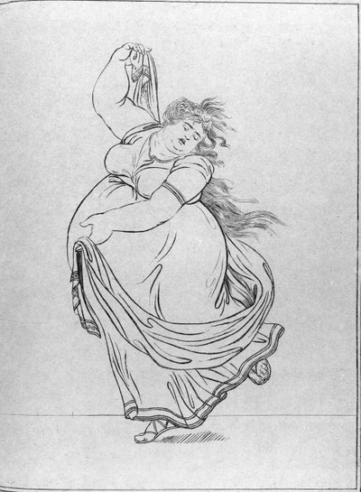 The Muse of Dance, Plate VI from a new edition considerably enlarged, of Lady Hamilton